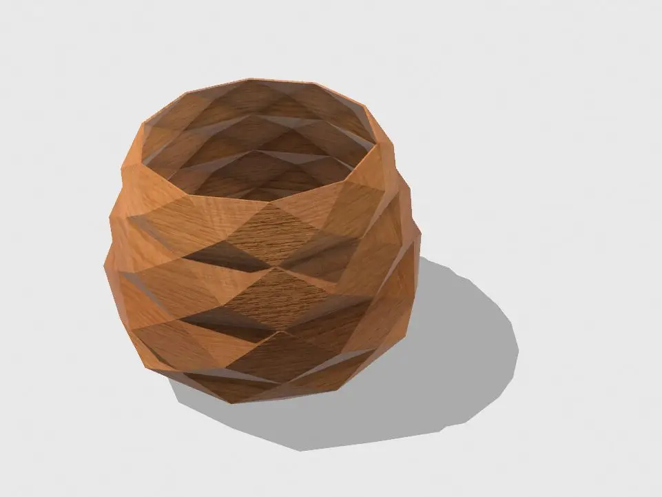Tessellating pot