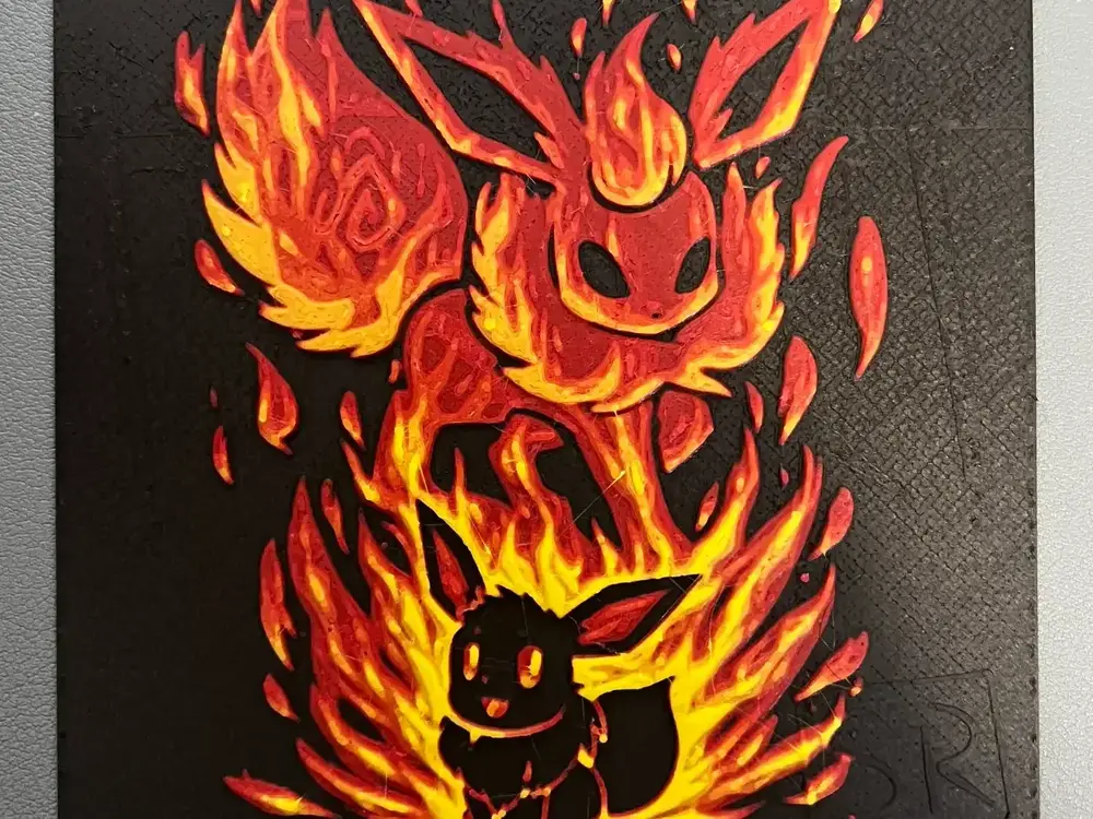Flareon - Fire Eevee Evolution - Hueforge