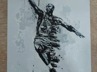 Hueforge Michael Jordan