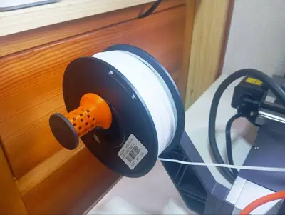 K3 external spool holder spacer clamps
