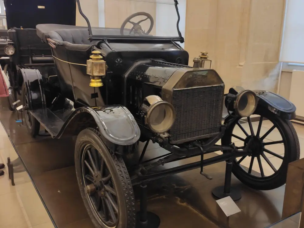 Litofania coche antiguo