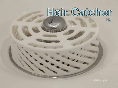 Hair Catcher v2 Basic 2 layers twisting filter