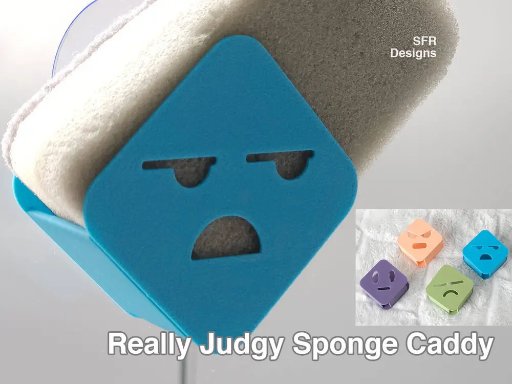 Really Judgy Sponge Caddy