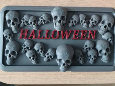 Halloween Schild