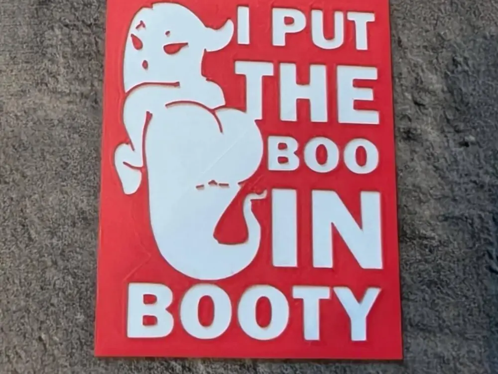 Sexy boo sign