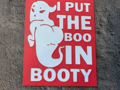 Sexy boo sign