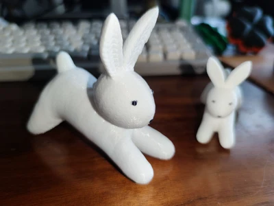 Knitted Rabbit - Hangable
