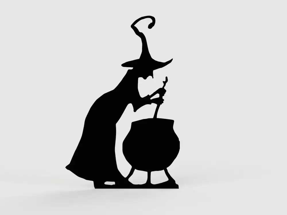 Witch Wall Decoration