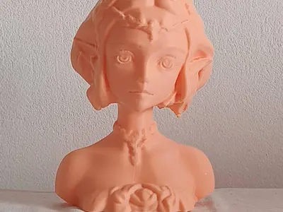 Zelda Bust Totk