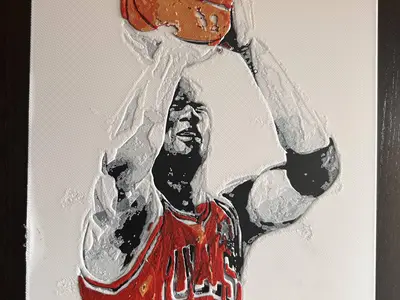 hueforge Michael Jordan