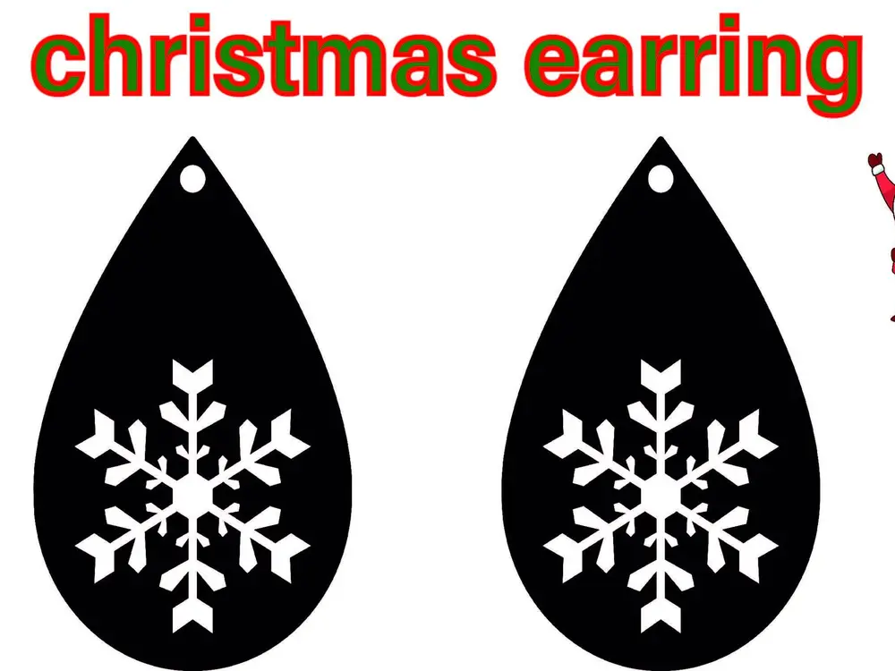 christmas earing