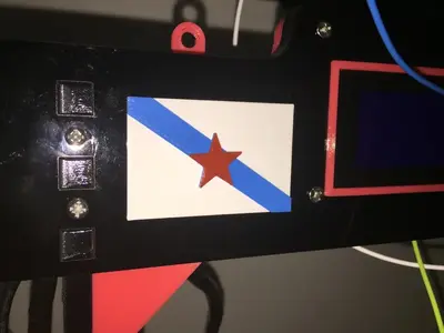 Galician nationalist flag multicolor
