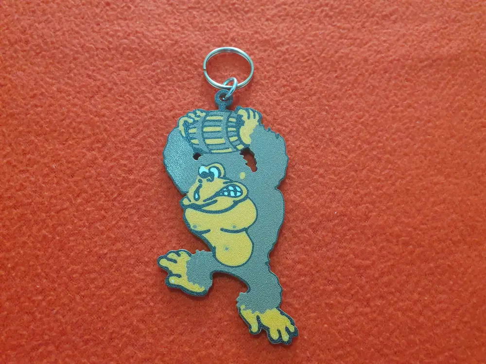 Donkey Kong keychain