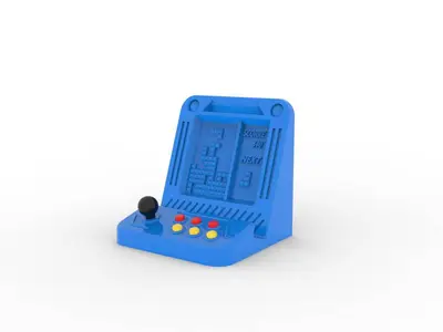 Nostalgic game console phone holder