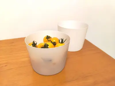 Disposable desktop trash cans