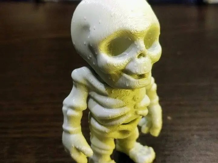 Flexi Baby Skeleton + keychain