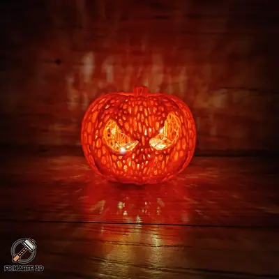 Voronoi Halloween Pumpkin | Jack Skellington Style with a Twist