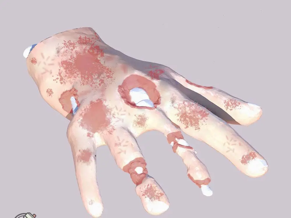 Halloween Bloody Hand ✋🏻🩸🎃