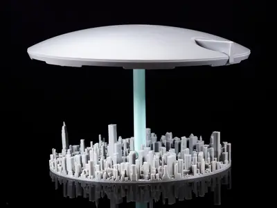 Independence Day - Alien City Destroyer