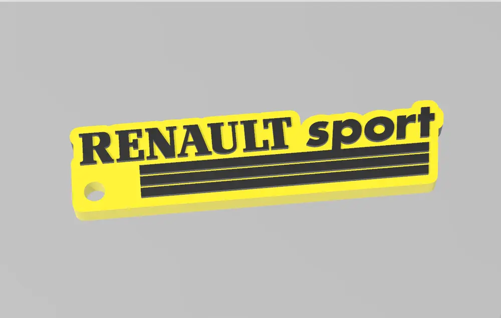 Renault Sport Keychain