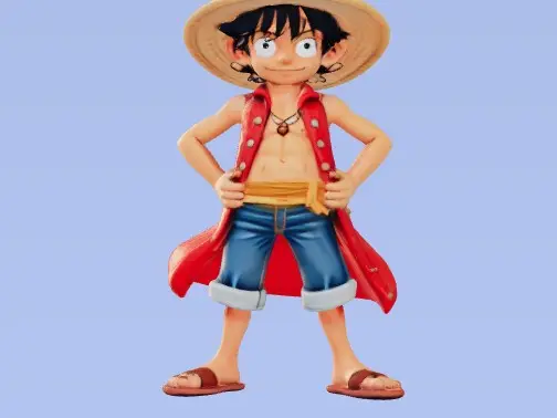 Anime figure Luffy