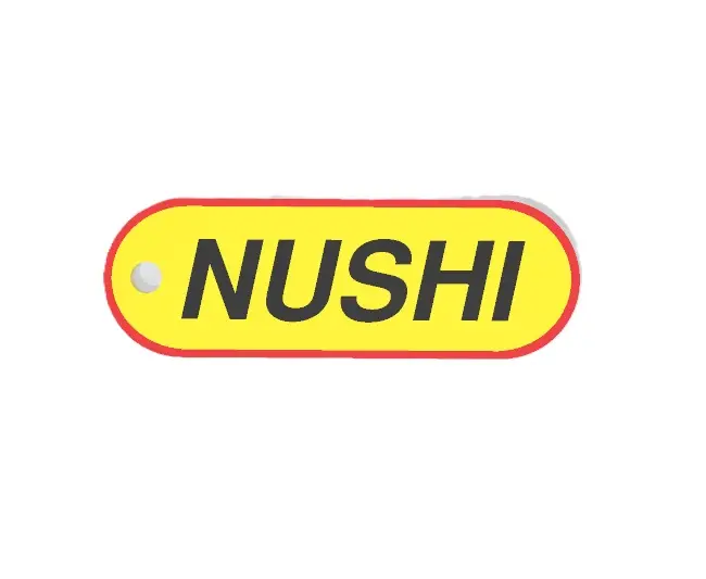 Nushi Custom Keychain