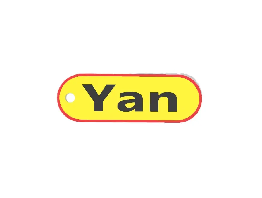 Yan Custom Keychain