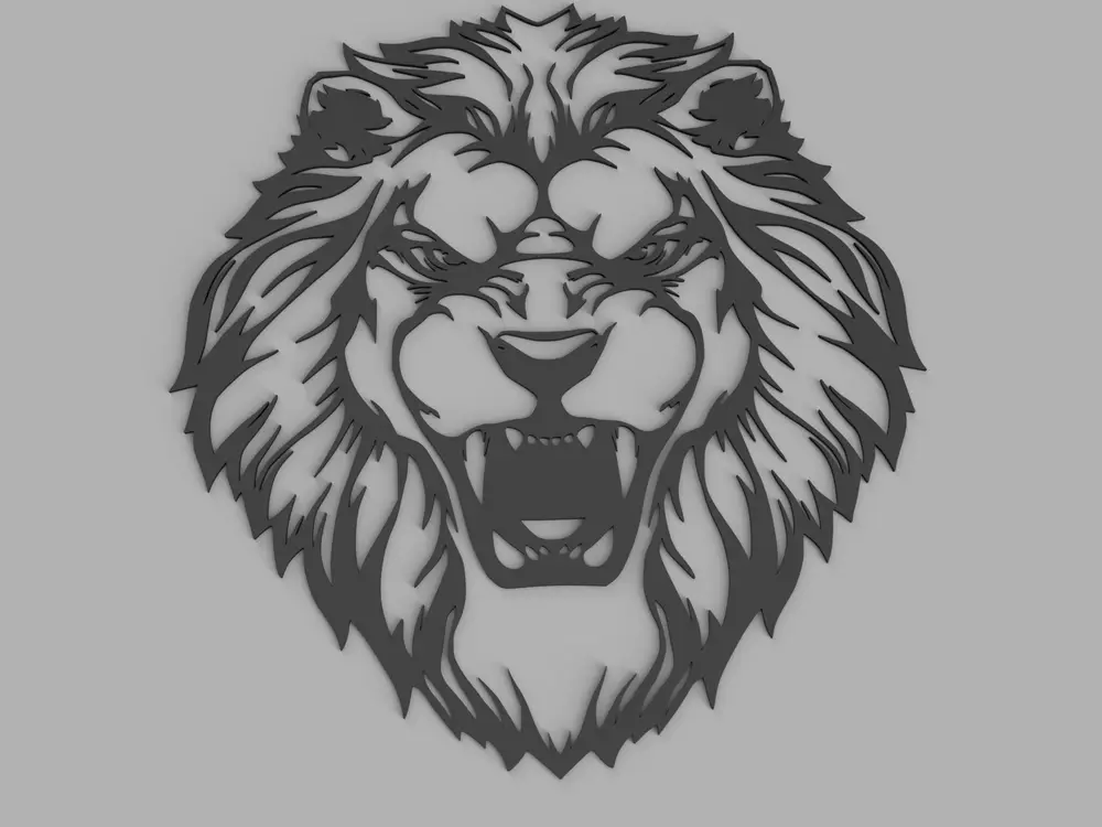 Lion wall-art