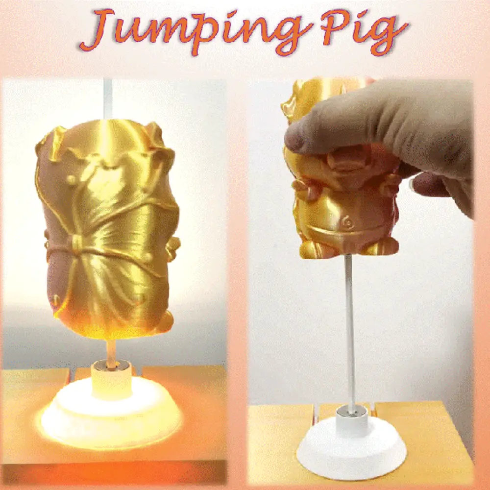 Jumping pig