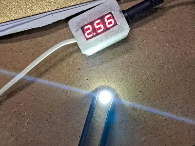 led and z diode tester enclosure