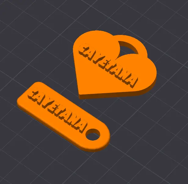 Keychain Name Cayetana