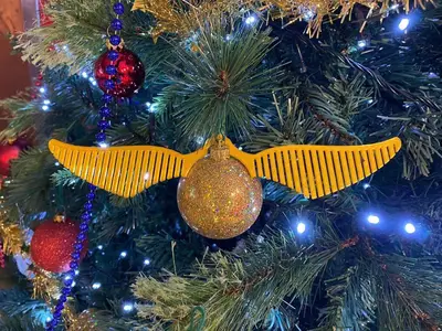 Golden Snitch Harry Poter Christmas