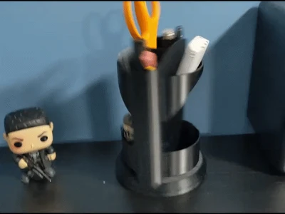 Rotating Desk Organizer