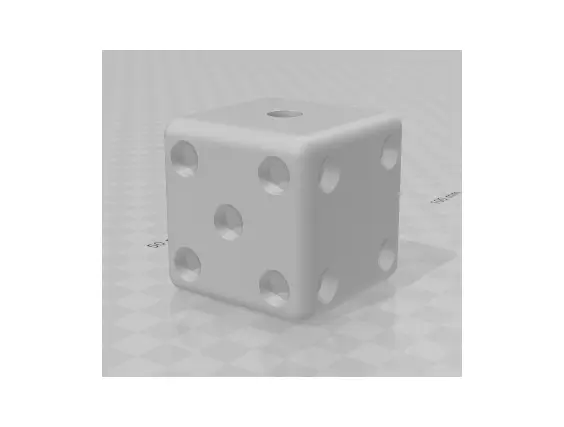 Dado juego de mesa