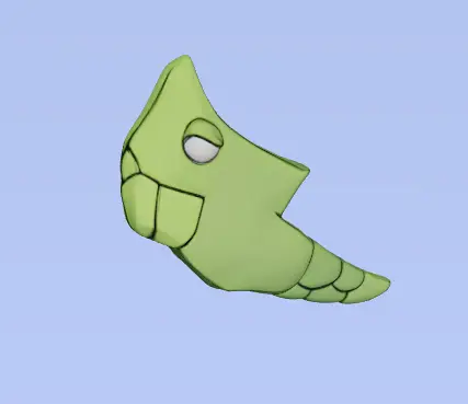 Metapod keychain