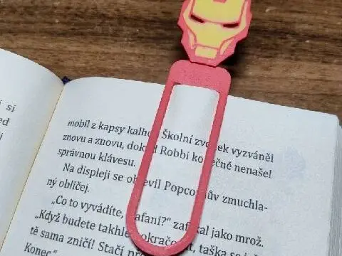 Ironman Bookmark