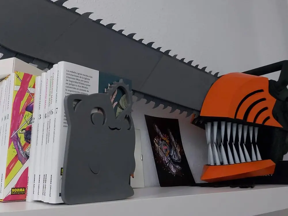 Pochita book holder