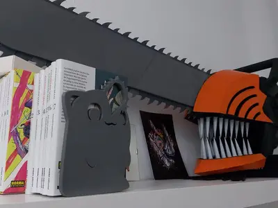 Pochita book holder