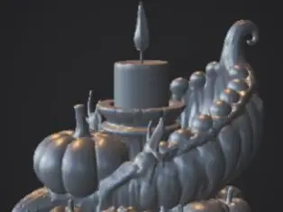 Thanksgiving Candle Holder