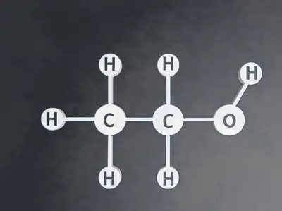 Alcohol (Ethanol) Molecule Magnet