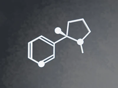 Nicotine Molecule Magnet