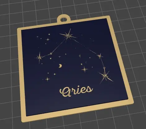 Llavero Aries