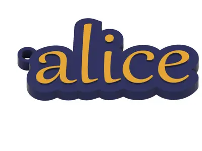 portachiave alice