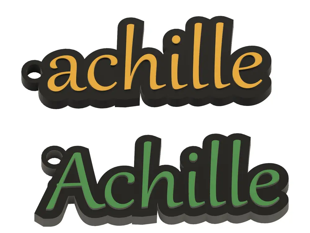 Achille portachiavi