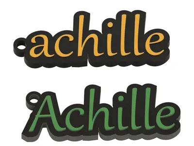 Achille portachiavi