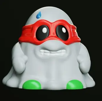 Fantasma rojo antifaz