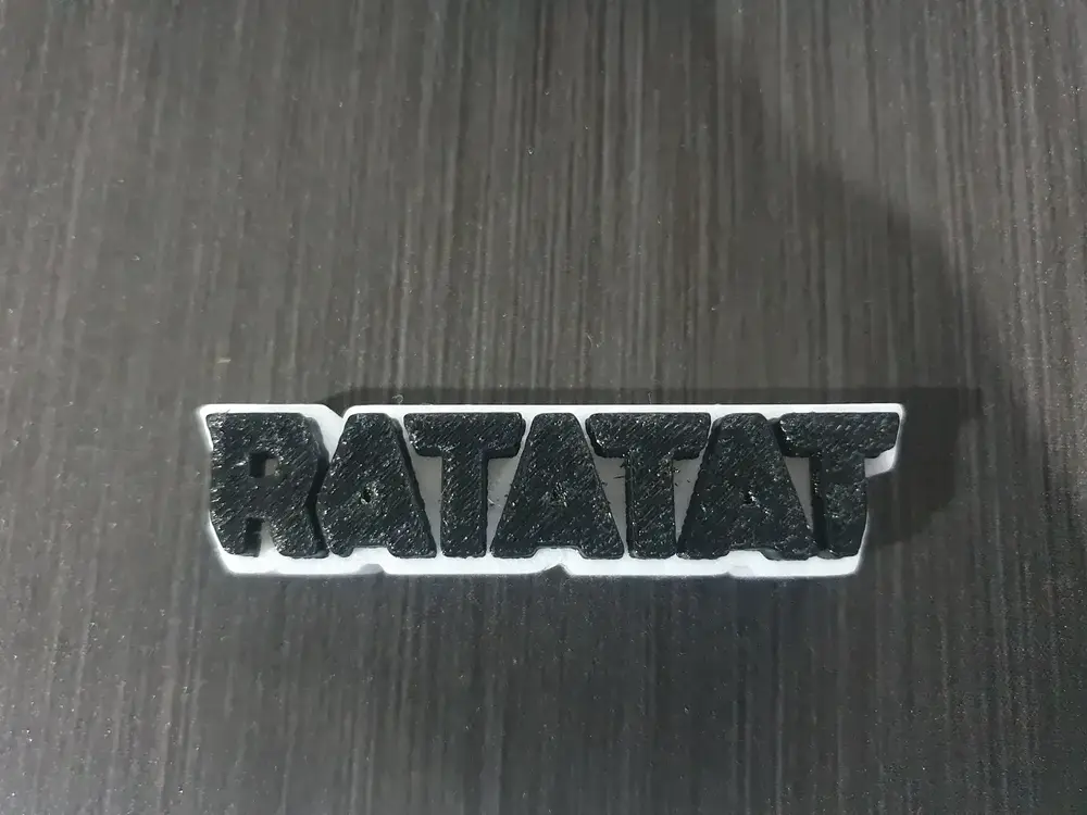 Ratatat keychain