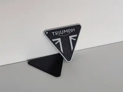 Triumph keychain