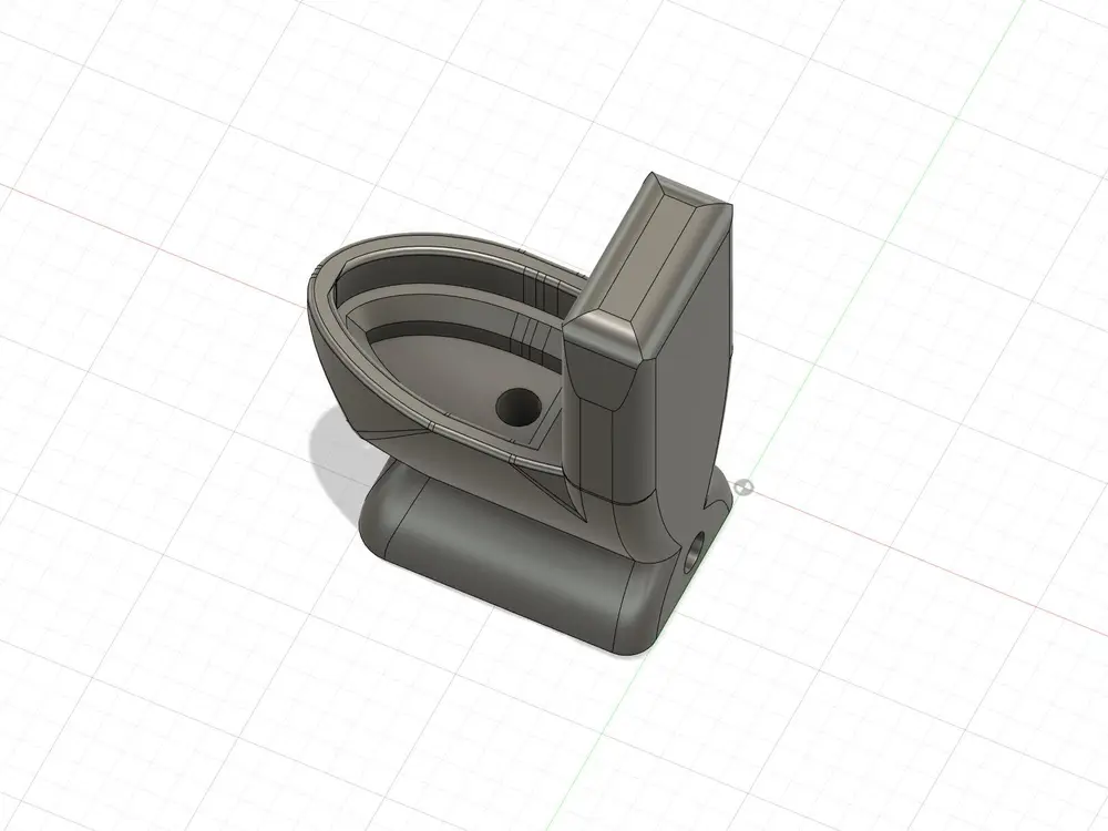Miniature toilet