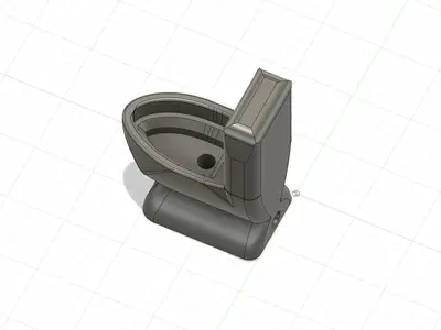 Miniature toilet